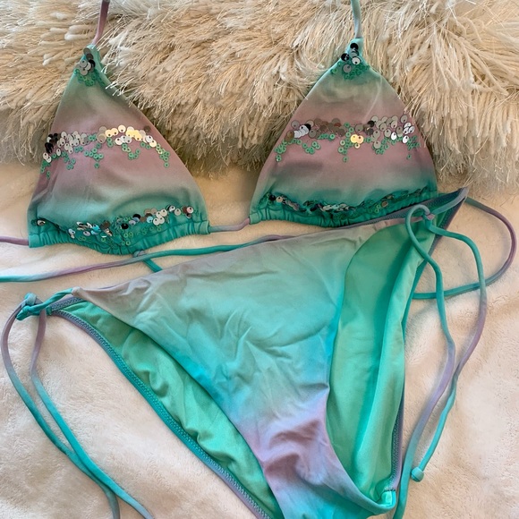 Sequined bikini 👙 - Picture 4 of 6